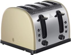 Russell Hobbs - Toaster - 21302 Legacy - 4 Slice - Cream